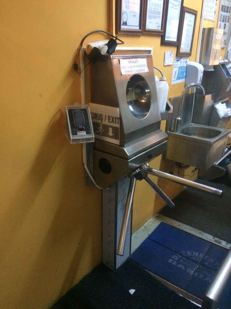 VF 780-ID Yüz Tanıma Cihazı Montaj Görüntüleri